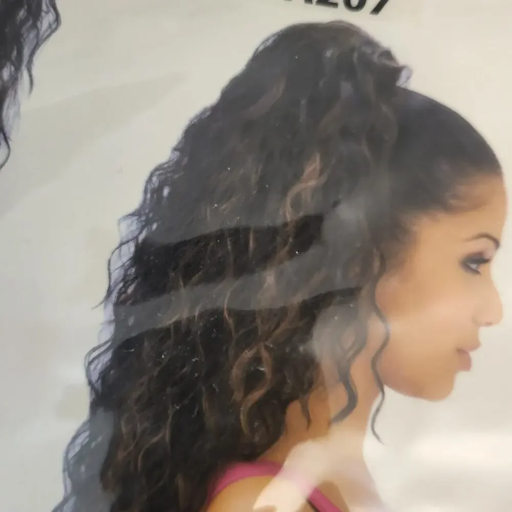 Model Model Cocktail Wig Converts To Ponytail Drawstring Ponytail Wig - Picture 3 of 8